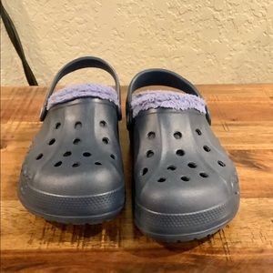 Kids Lined Croc’s